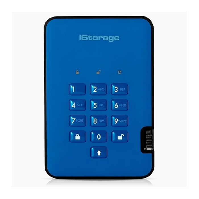 iStorage diskAshur2 SSD 8TB Blue