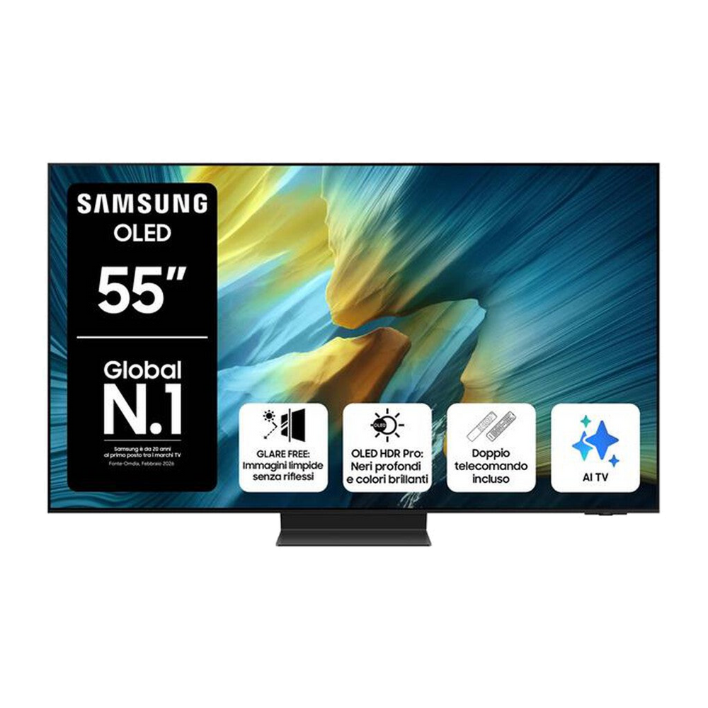 Samsung Smart TV OLED UHD 4K 55" QE55S95FATXZT-Graphite Black