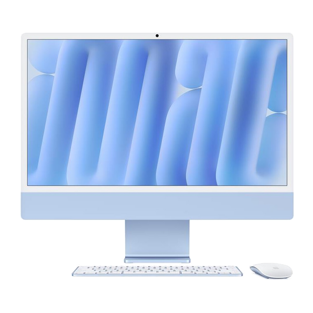 Apple iMac Retina 24" 4.5K M4 Core 10 CPU 10 GPU 256GB-Blu