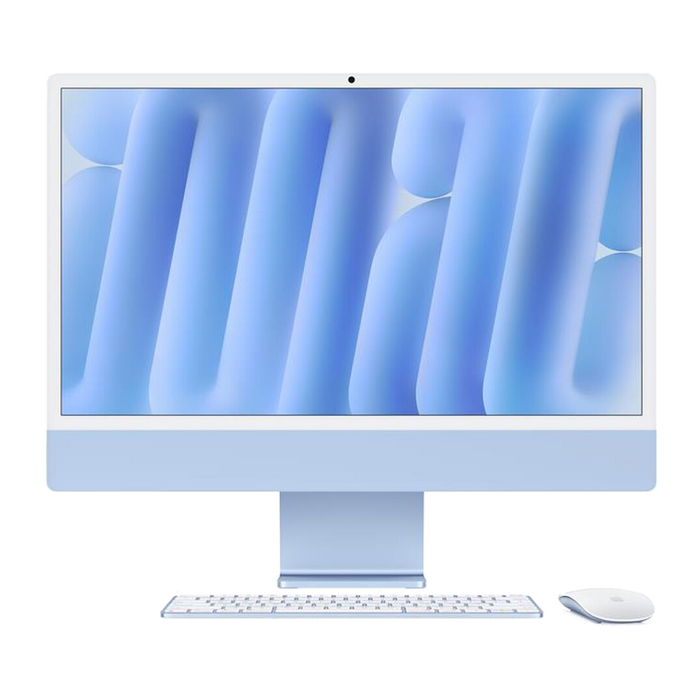Apple iMac Retina 24" 4.5K M4 Core 10 CPU 10 GPU 256GB-Blu