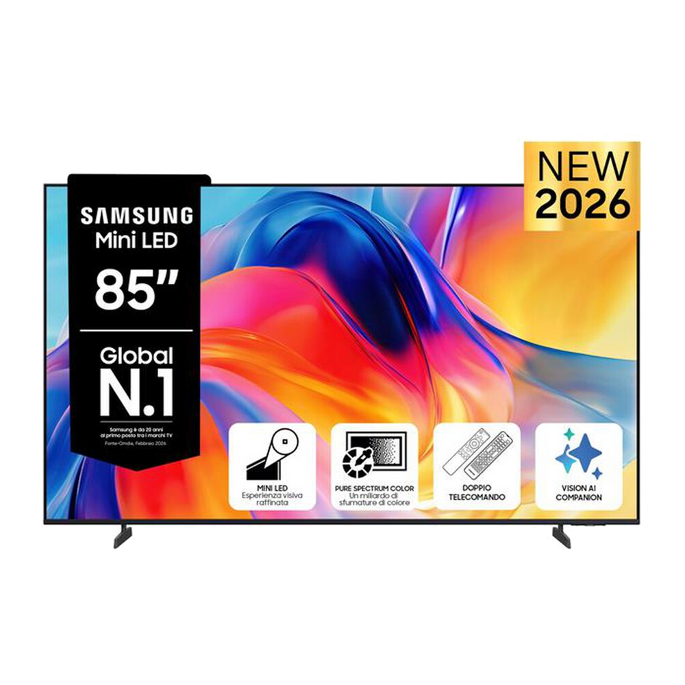 Samsung Smart TV Mini LED 4K AI 85" UE85M70HAUXZT-Titan Gray
