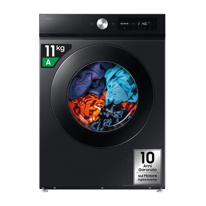 Samsung Lavatrice WW11DB7B94GBU3 11 Kg Classe A-NERO