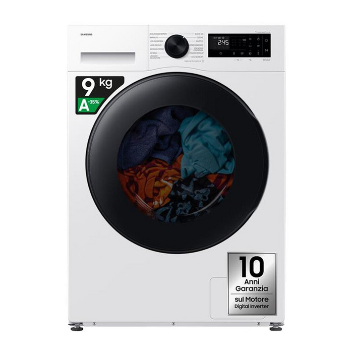 Samsung Lavasciuga WD90HG5U34BEET 9/6Kg Classe A/D-Bianco