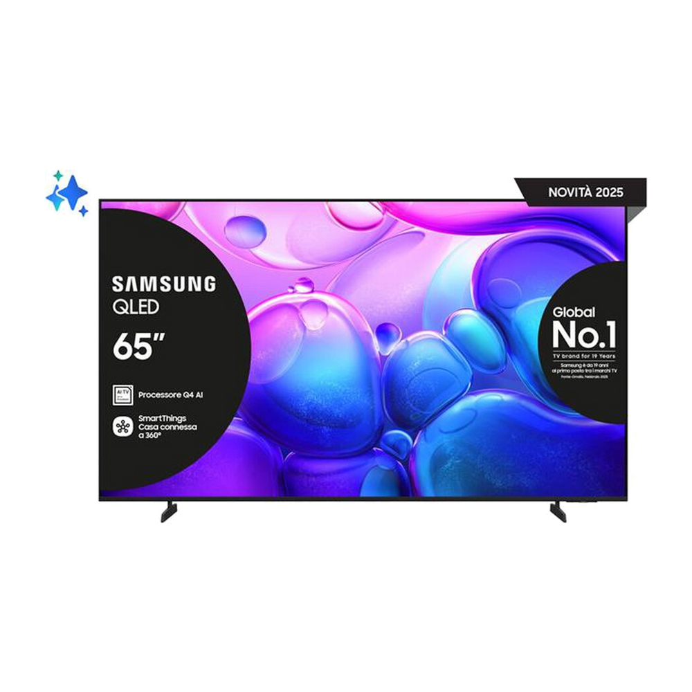 Samsung Smart TV QLED UHD 4K 65" QE65Q6FAAUXZT-Black