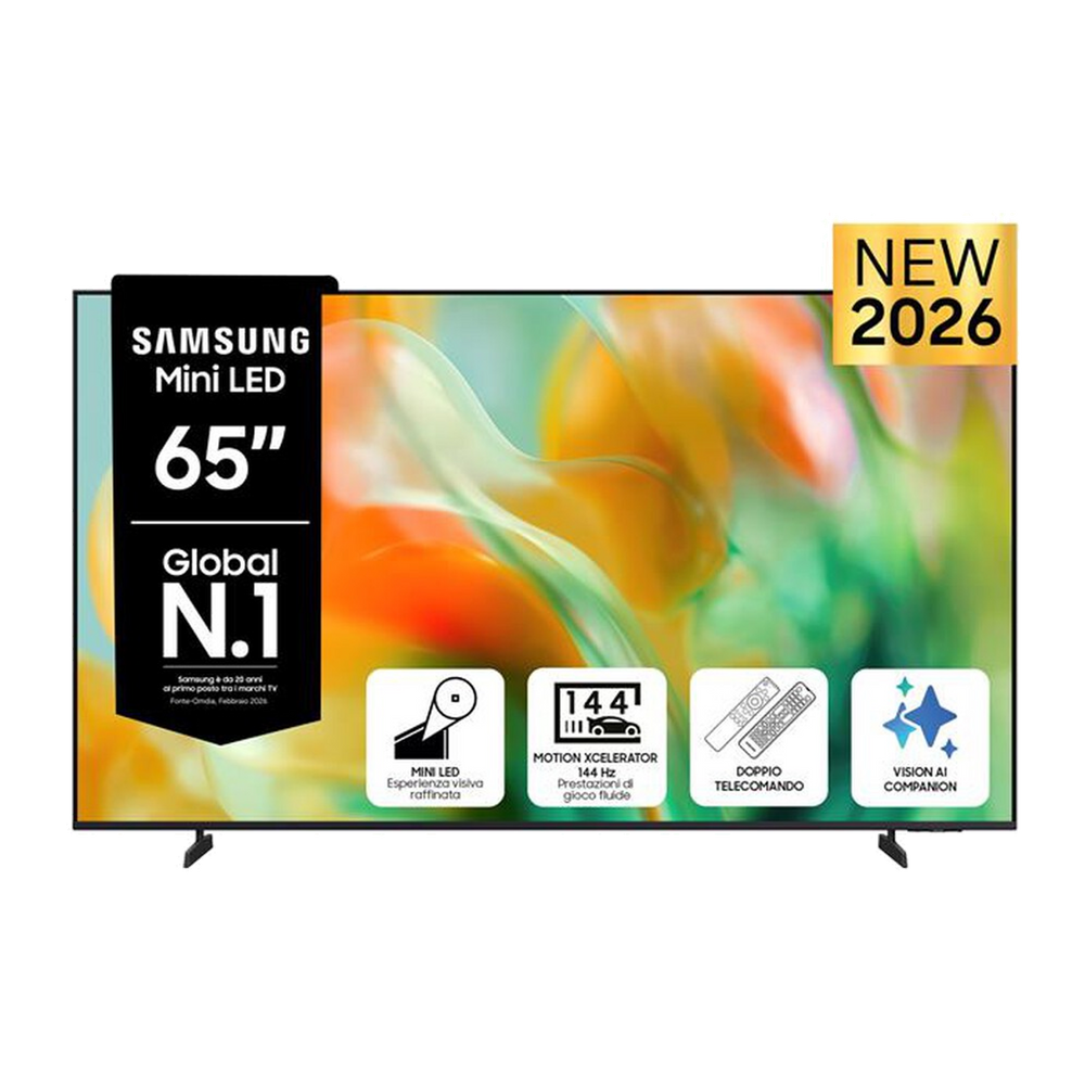 Samsung Smart TV Mini LED 4K AI 65" UE65M80HAUXZT-Titan Black