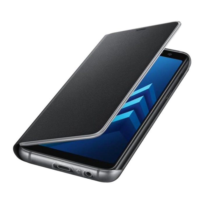 Samsung Neon Flip Cover Black A8