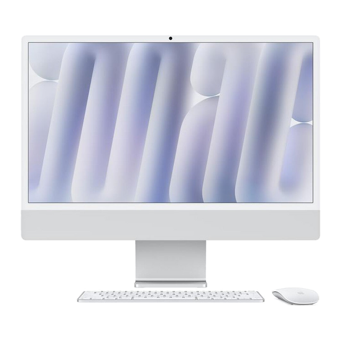 Apple iMac Retina 24" 4.5K M4 Core 10 CPU 10 GPU 256GB-Argento