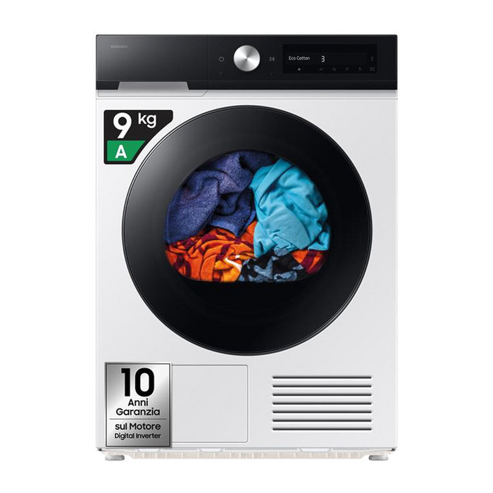 Samsung Asciugatrice Bespoke AI DV90DB7845GEU3 9Kg ClasseA-Bianco