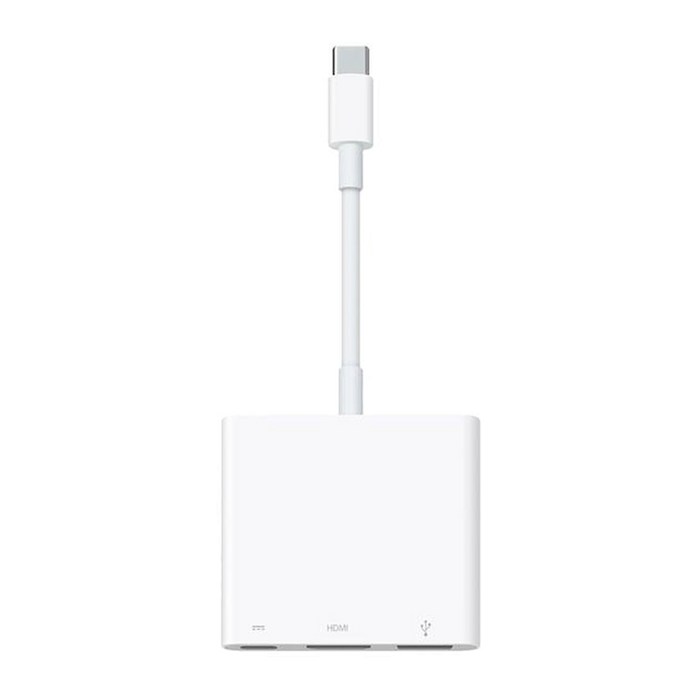 Apple Adattatore multiporta da USB-C ad AV digitale-Bianco
