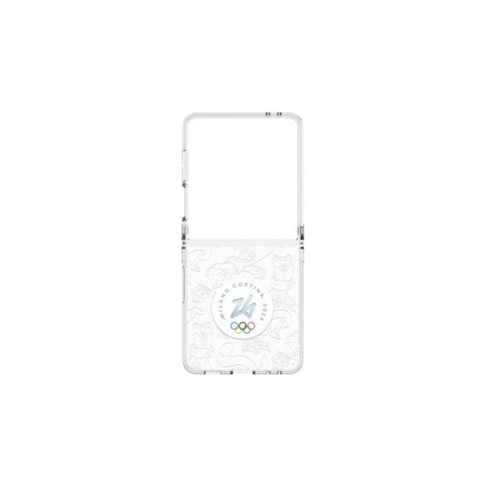 Samsung Cover OLYMPIC CASE per Galaxy Z Flip7-Transparent